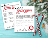 Printable Personalized Elf Welcome and Farewell Letter