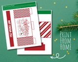 Printable Elf Hot Cocoa Stand