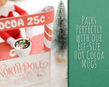 Printable Elf Hot Cocoa Stand