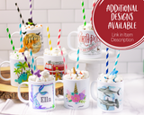 Dinosaur Personalized Hot Chocolate Mug