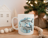 Shark Personalized Hot Chocolate Mug