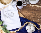 Dear Lord Tea Towel