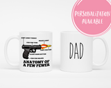Anatomy of a pew pewer mug