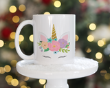 Unicorn Personalized Hot Chocolate Mug