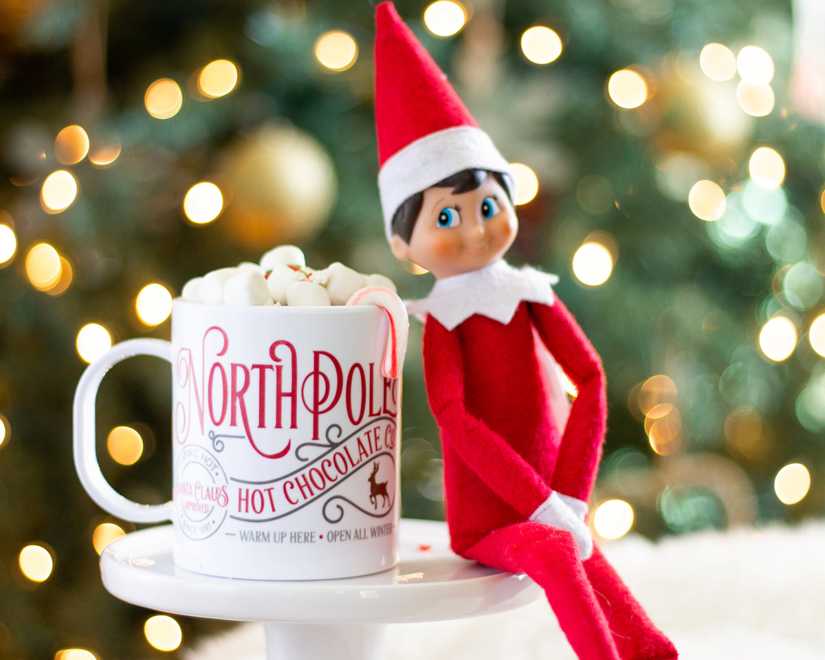 Personalized North Pole Mug, Santa Mug