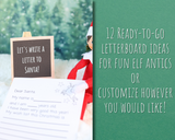 Printable Elf Letterboards