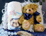 Sailboat Bear Gift Basket