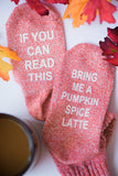 Pumpkin Spice Latte Socks