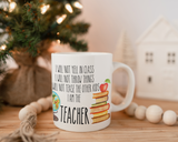 Teacher mug