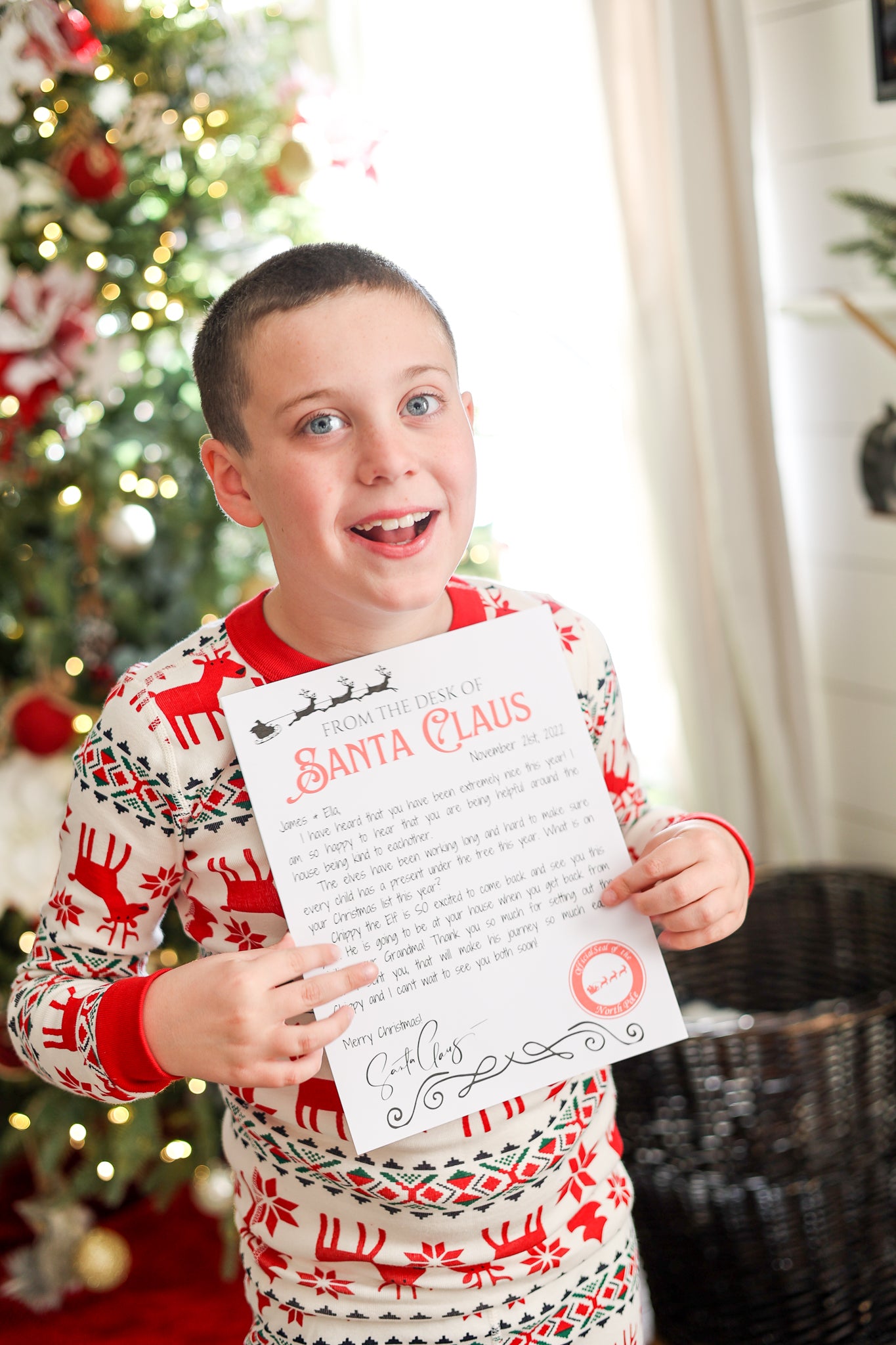 Printable Personalized Letter From Santa