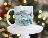 Shark Personalized Hot Chocolate Mug