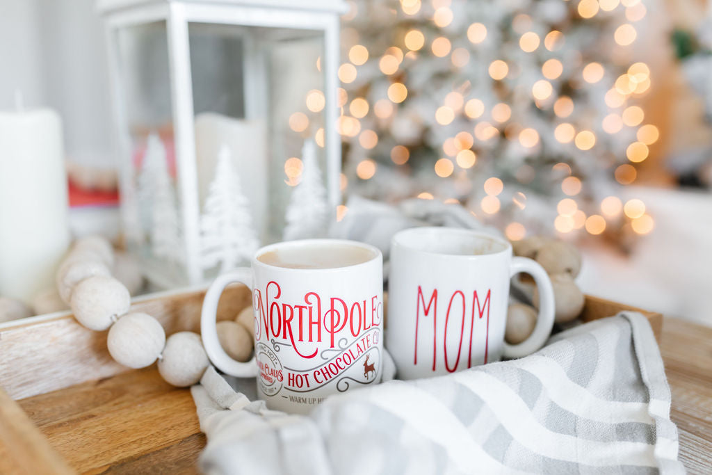 North Pole Personalized Hot Chocolate Mug