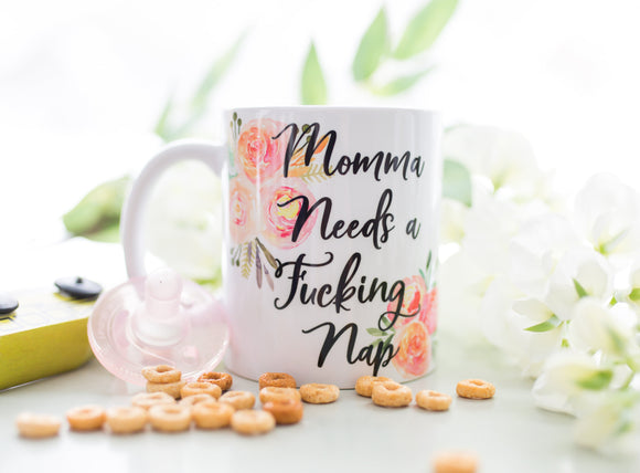 Mama Needs a Nap Coffee Mug – EllaBella Boutique